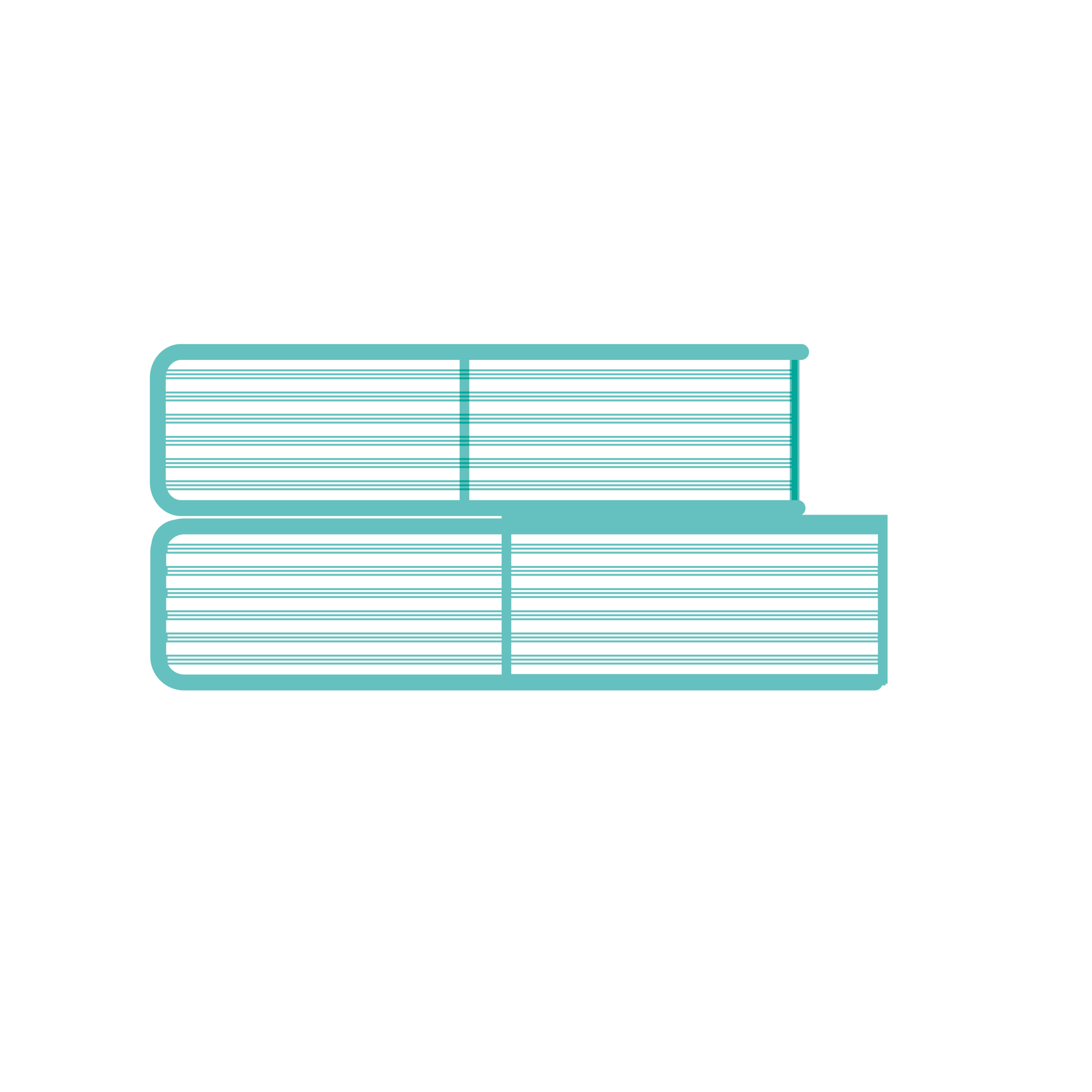 Minimalist vector illustration of a stack of books representing scientific knowledge and education.